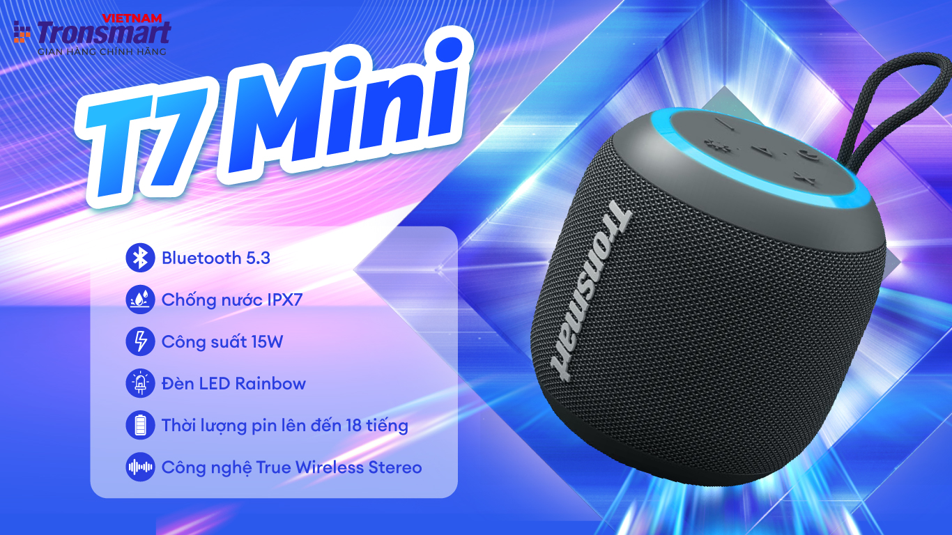 Tronsmart ra mắt dòng sản phẩm mới: T7, T7 mini và Trip - lựa chọn hoàn hảo trong tầm giá - Ảnh 3.