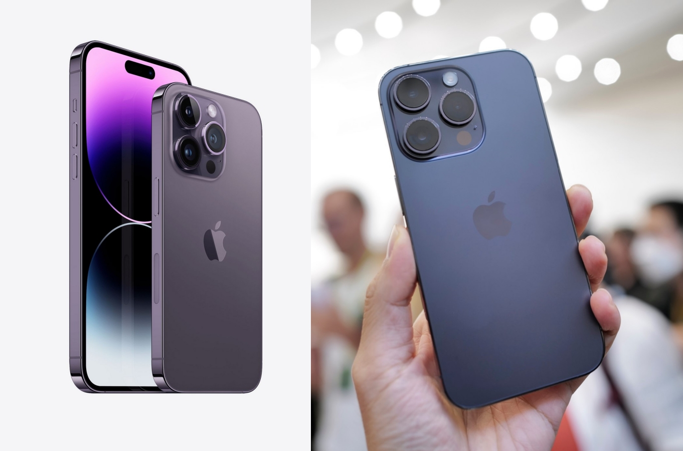 6 điện thoại có màu tím đẹp hơn iPhone 14 Pro Max vừa ra mắt - Ảnh 1.