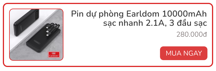 7 pin dự phòng gắn sẵn cáp sạc cho người đãng trí hay quên - Ảnh 2.