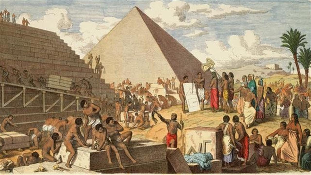 Làm cách nào người Ai Cập cổ di chuyển hàng tấn đá xây kim tự tháp? - Ảnh 4.