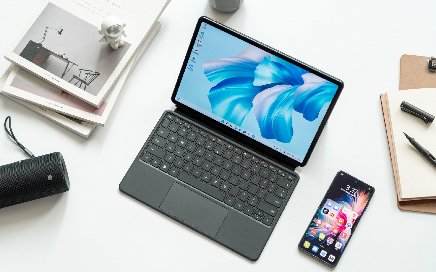 Huawei MateBook E Go ra mắt: Laptop 2-trong-1, chip Snapdragon 8cx Gen 3, giá từ 14 triệu đồng - Ảnh 1.
