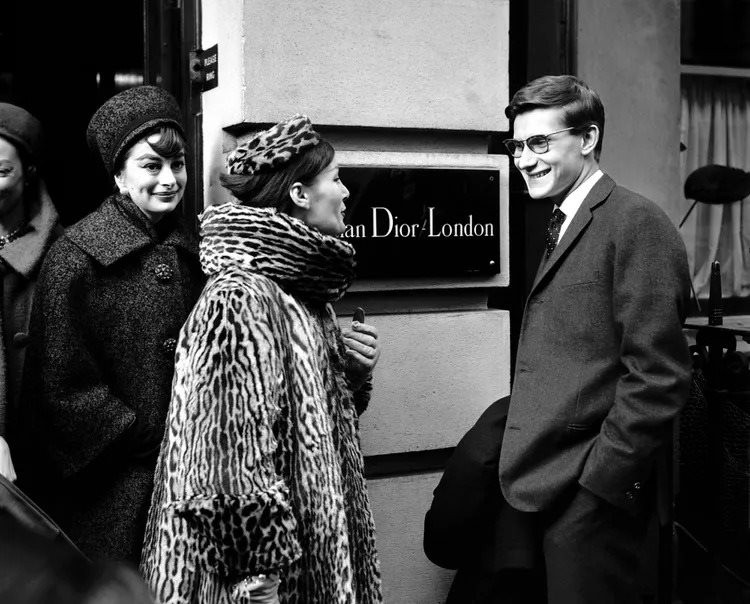 yves saint laurent first collection for dior
