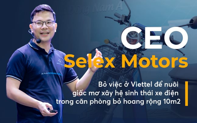CEO Selex Motors: Bỏ việc ở Viettel để nuôi giấc mơ xây hệ sinh thái xe điện trong căn phòng bỏ hoang rộng 10m2 - Ảnh 1.