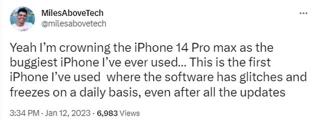 Người dùng mất kiên nhẫn với iPhone 14 Pro Max - Ảnh 1.