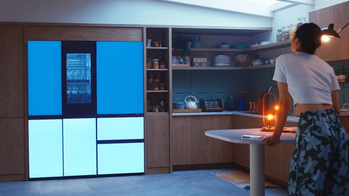 LG giới thiệu ‘tủ lạnh tiệc tùng’ ở CES 2023: Thay đổi khái niệm về căn bếp truyền thống - Ảnh 1.