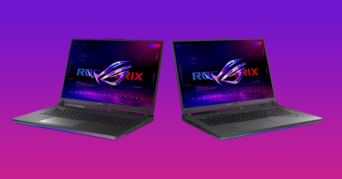 ASUS ra mắt hai mẫu laptop chơi game ROG Strix G 18 và ROG Strix Scar 18 với màn hình khổng lồ 18 inch - Ảnh 1.