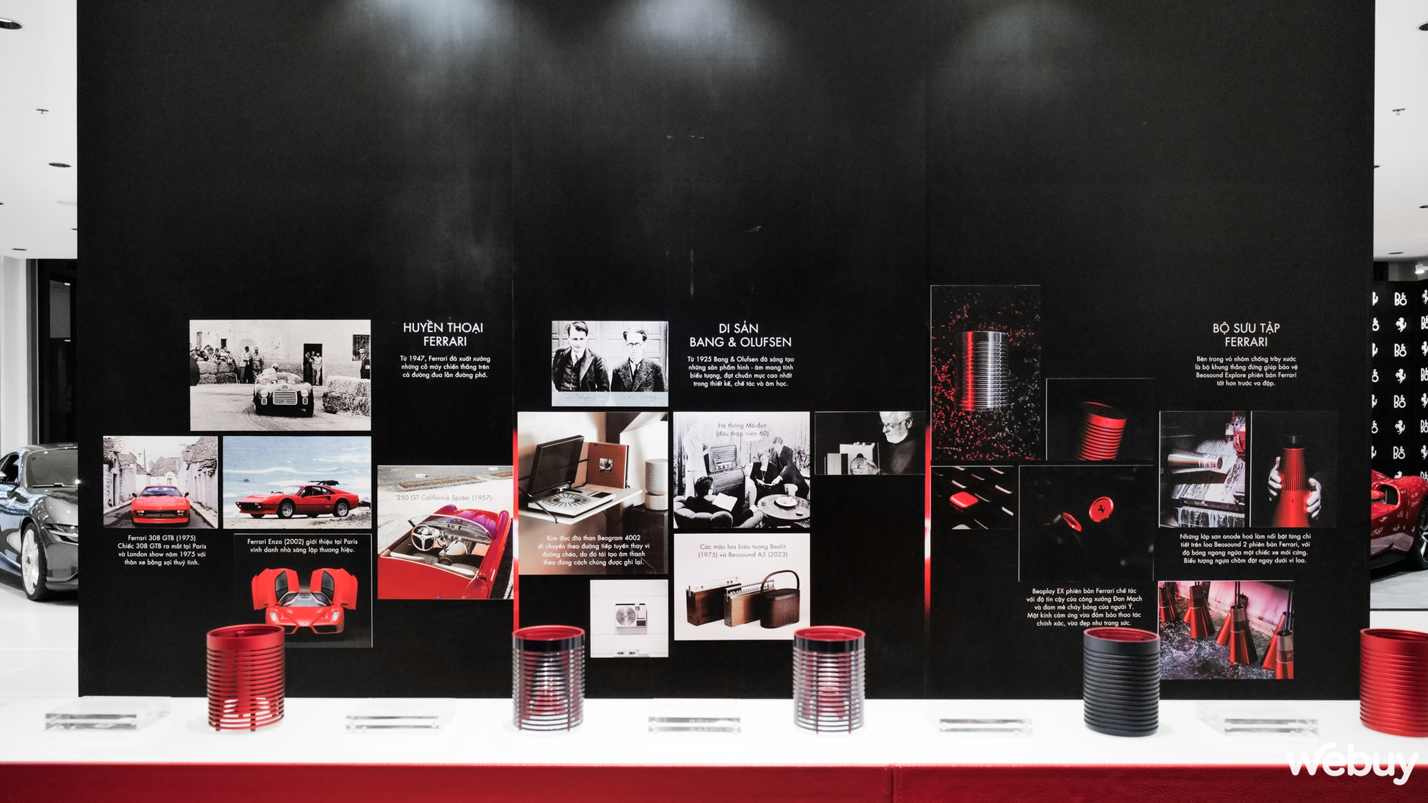 Ngắm nhìn bộ sưu tập âm thanh Bang & Olufsen và Ferrari: Khi đẳng cấp được nhân đôi - Ảnh 2.