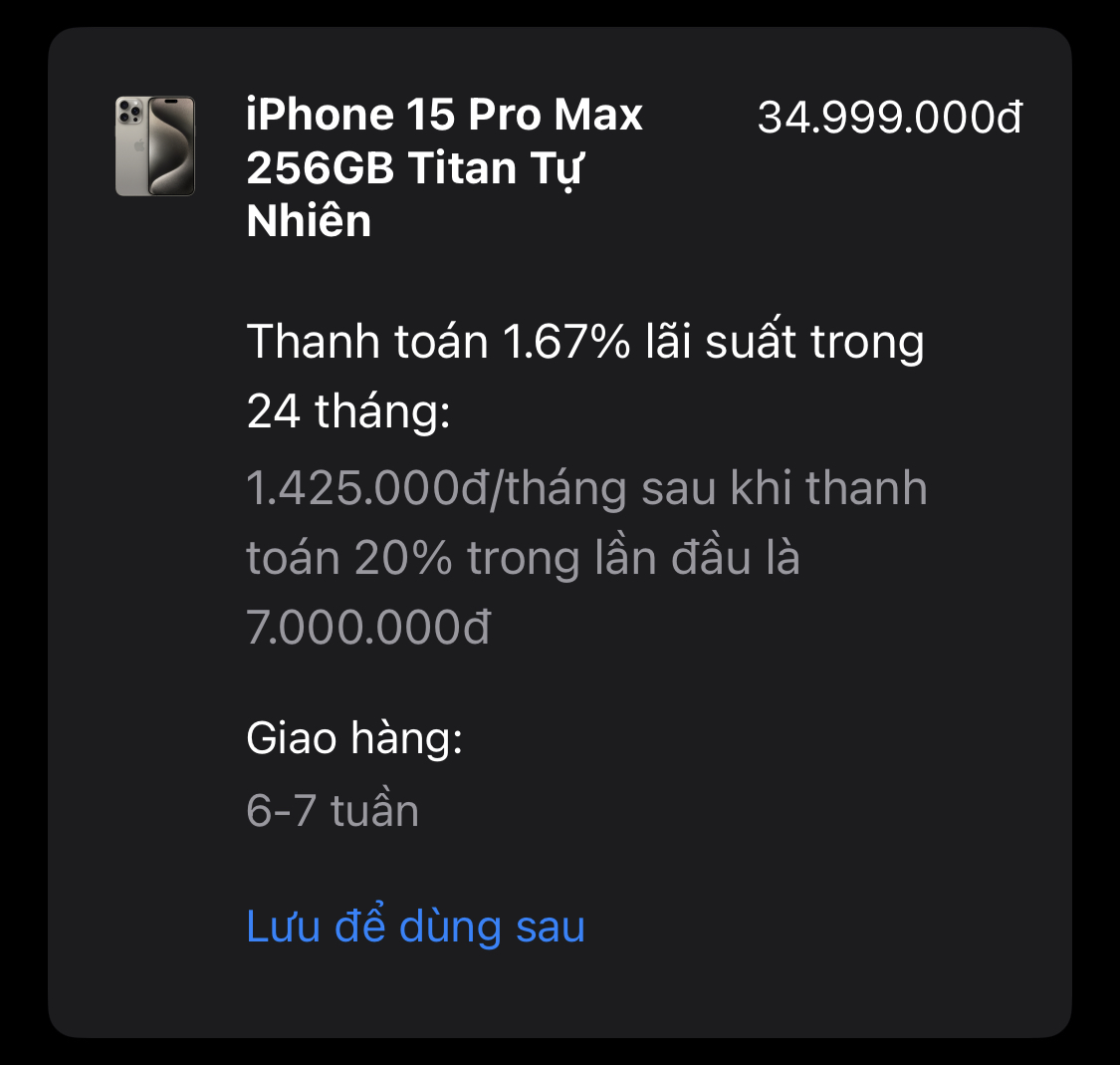 Trên tay mẫu iPhone 15 hot nhất tại Việt Nam: “Cháy hàng” toàn mặt trận, muốn sở hữu phải đợi cả tháng - Ảnh 10.