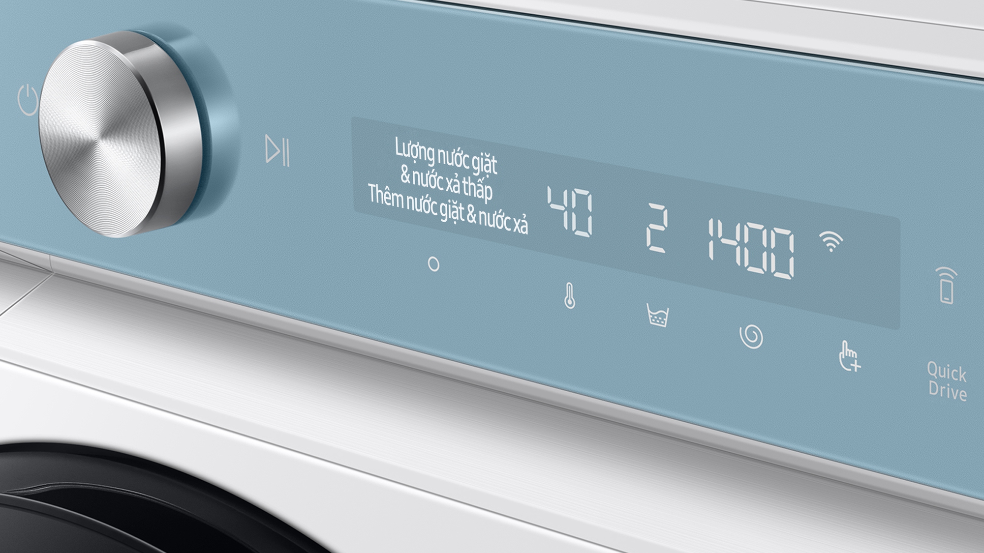 Máy giặt thông minh Samsung Bespoke AI ra mắt: Vừa phân biệt chất liệu vải, vừa tự động tính lượng nước giặt - Ảnh 3.