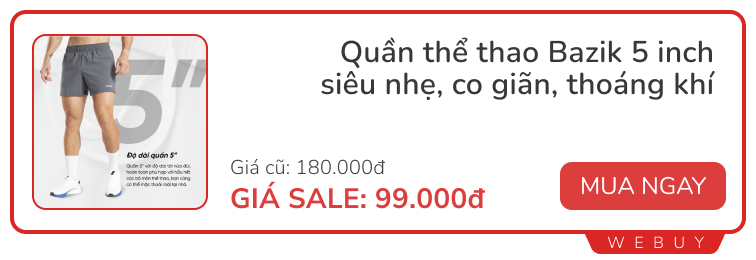 Sale cuối tháng có gì: Đồ điện Mijia, Deerma giảm gần nửa giá, quần áo nam Made in Việt Nam từ 79.000đ/món - Ảnh 9.