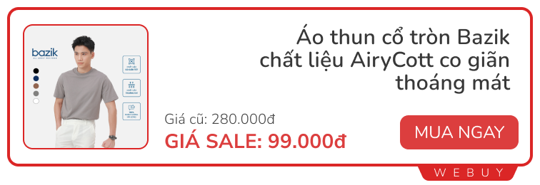 Sale cuối tháng có gì: Đồ điện Mijia, Deerma giảm gần nửa giá, quần áo nam Made in Việt Nam từ 79.000đ/món - Ảnh 11.