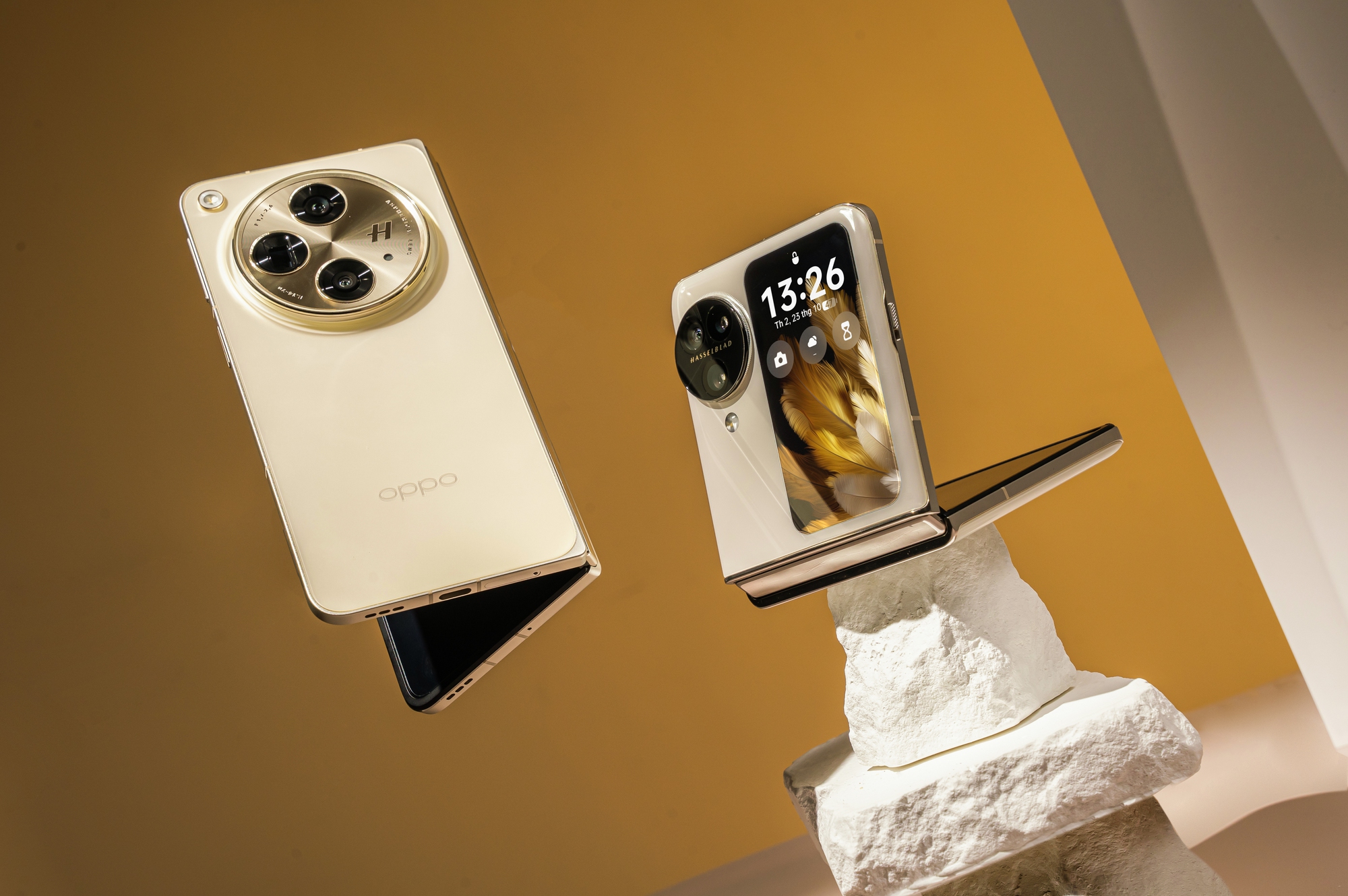OPPO Find N3 và N3 Flip ra mắt: Màn hình “tỷ lệ vàng”, nếp nhăn gần như biến mất, camera chất lượng cao, giá từ 22.99 triệu - Ảnh 1.