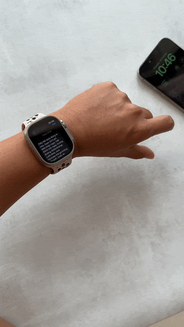 Trải nghiệm nhanh Double Tap trên Apple Watch_ tưởng chỉ là tính năng nhỏ, nhưng lại cực kỳ hữu dụng - Ảnh 3.