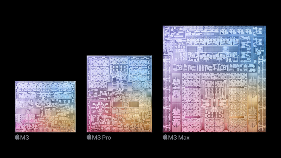 Chi tiết về dòng chip M3 mới trên MacBook Pro 2023: chip 3nm trên máy tính, GPU trang bị ray tracing, hỗ trợ RAM 128GB - Ảnh 1.