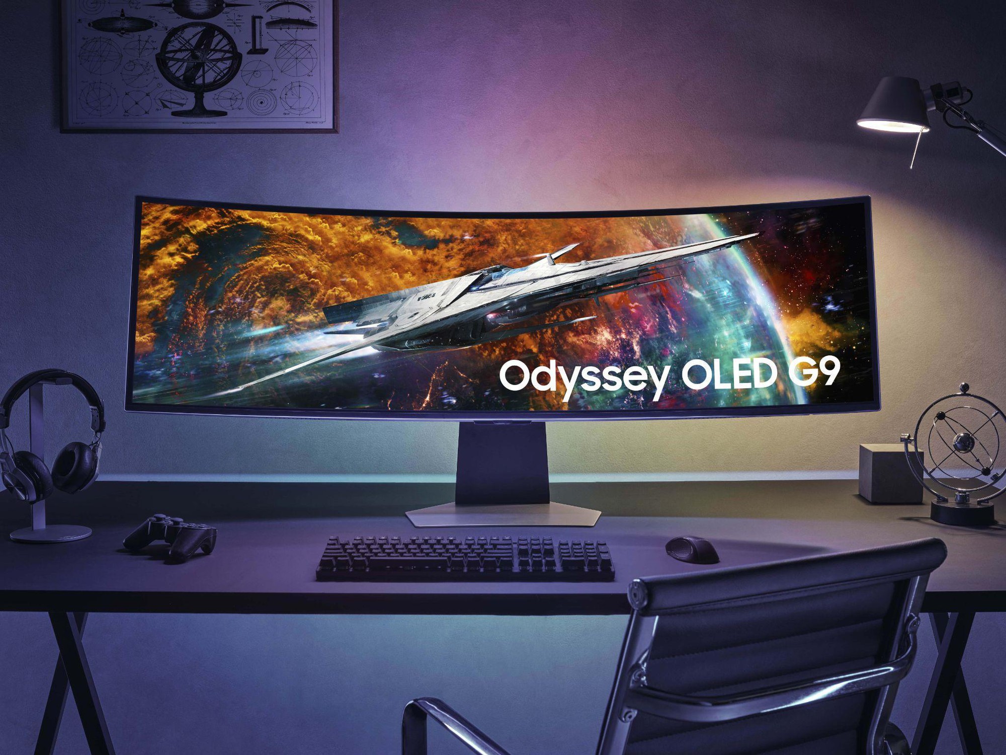Màn hình gaming Samsung Odyssey OLED G9: Thông số kĩ thuật tốt, nhưng 'đường cong - độ rộng' đột phá mới là điểm tốt hơn - Ảnh 1.