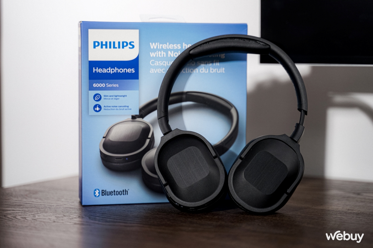 Tai nghe Philips giảm giá 75% còn 799.000đ: Chất âm hay, siêu gọn nhẹ, thêm chống ồn nhưng có điểm trừ lớn - Ảnh 2.