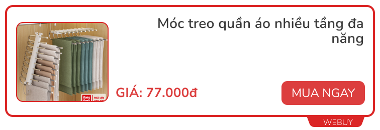 Loạt phụ kiện giá rẻ giúp nhà cửa gọn gàng tức thì, có món chỉ 9.000đ - Ảnh 7.