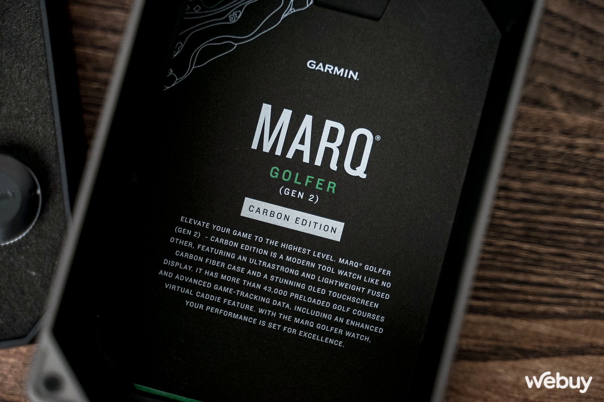 Trên tay Garmin MARQ Golfer Carbon Edition giá 80 triệu: Siêu smartwatch đẳng cấp cho người mê đánh gôn- Ảnh 5.