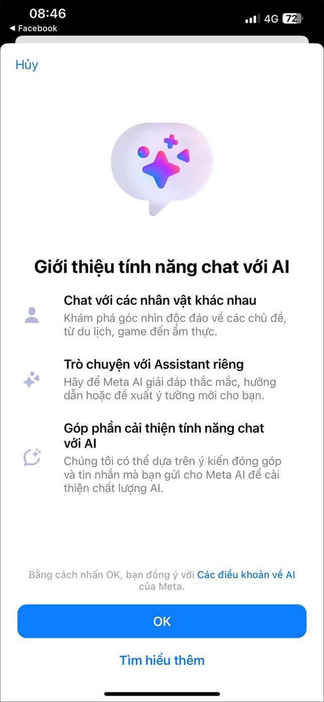 Meta cho phép người dùng trò chuyện với AI trong ứng dụng Facebook Messenger- Ảnh 1.