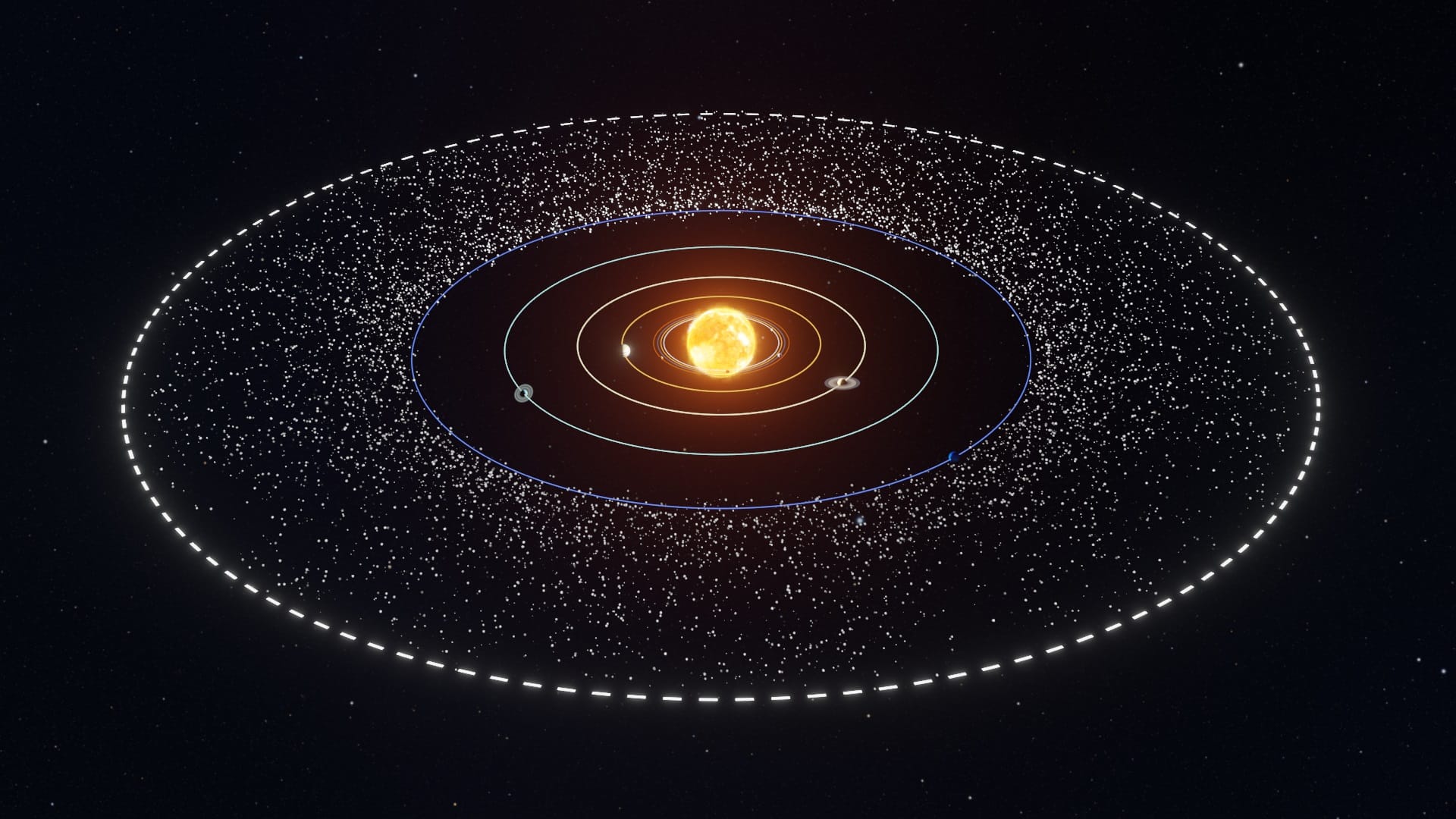 Vành đai Kuiper: Khu vực bí ẩn của Hệ Mặt Trời, nơi hành tinh thứ chín có thể đang ẩn náu- Ảnh 1.