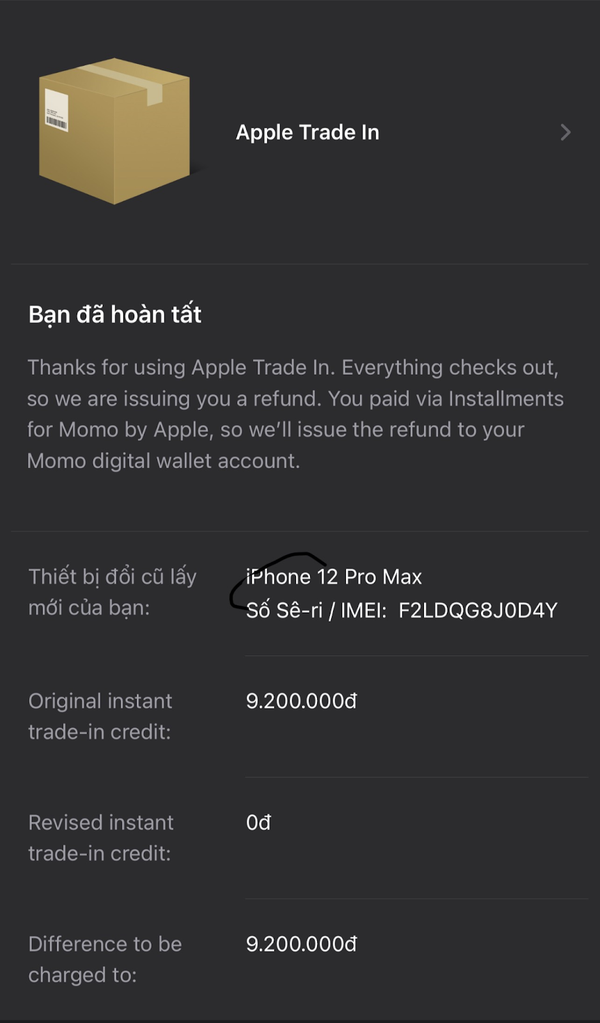 Người dùng Việt mất trắng chiếc iPhone cũ sau khi "Thu cũ đổi mới" trên Apple Store Online- Ảnh 2.