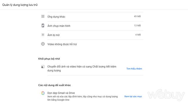 Những giải pháp giúp giải phóng không gian lưu trữ cho Google Photos- Ảnh 4.