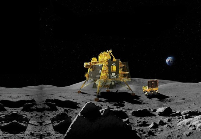 2 tiết lộ kinh ngạc của Ấn Độ ở Mặt trăng: Mang theo công nghệ hạt nhân và 2,06 tấn regolith bị thổi bay - Ảnh 1.