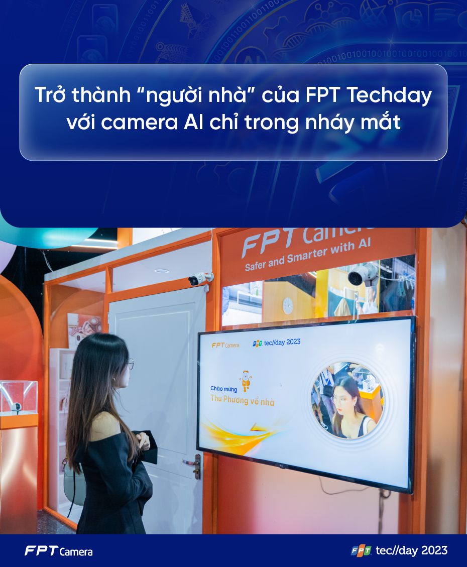 Dấu ấn của FPT Camera tại Techday 2023 - Ảnh 4.