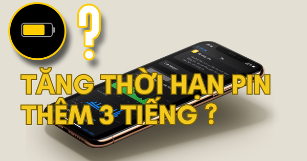 Những cách tiết kiệm pin giúp iPhone tăng thời lượng thêm 3 tiếng