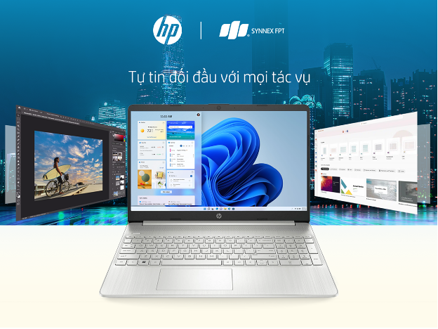 HP 15s i3: Chiếc Laptop đa nhiệm xinh xắn, toàn diện từ giải trí đến công việc- Ảnh 2.