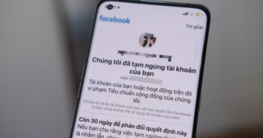 Bức ảnh có thể khiến tài khoản Facebook bị khóa vĩnh viễn