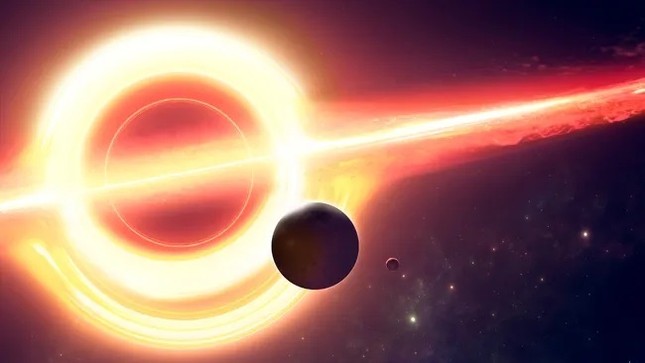 Phát hiện hố đen lâu đời nhất trong vũ trụ- Ảnh 1.