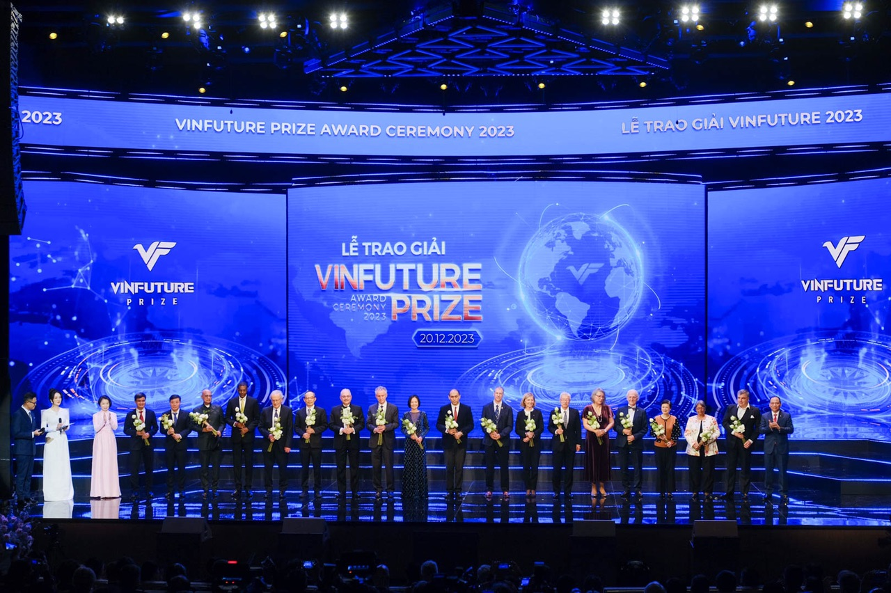 Những nhân vật lớn xuất hiện tại Lễ trao giải thưởng Khoa học Công nghệ toàn cầu VinFuture- Ảnh 4.