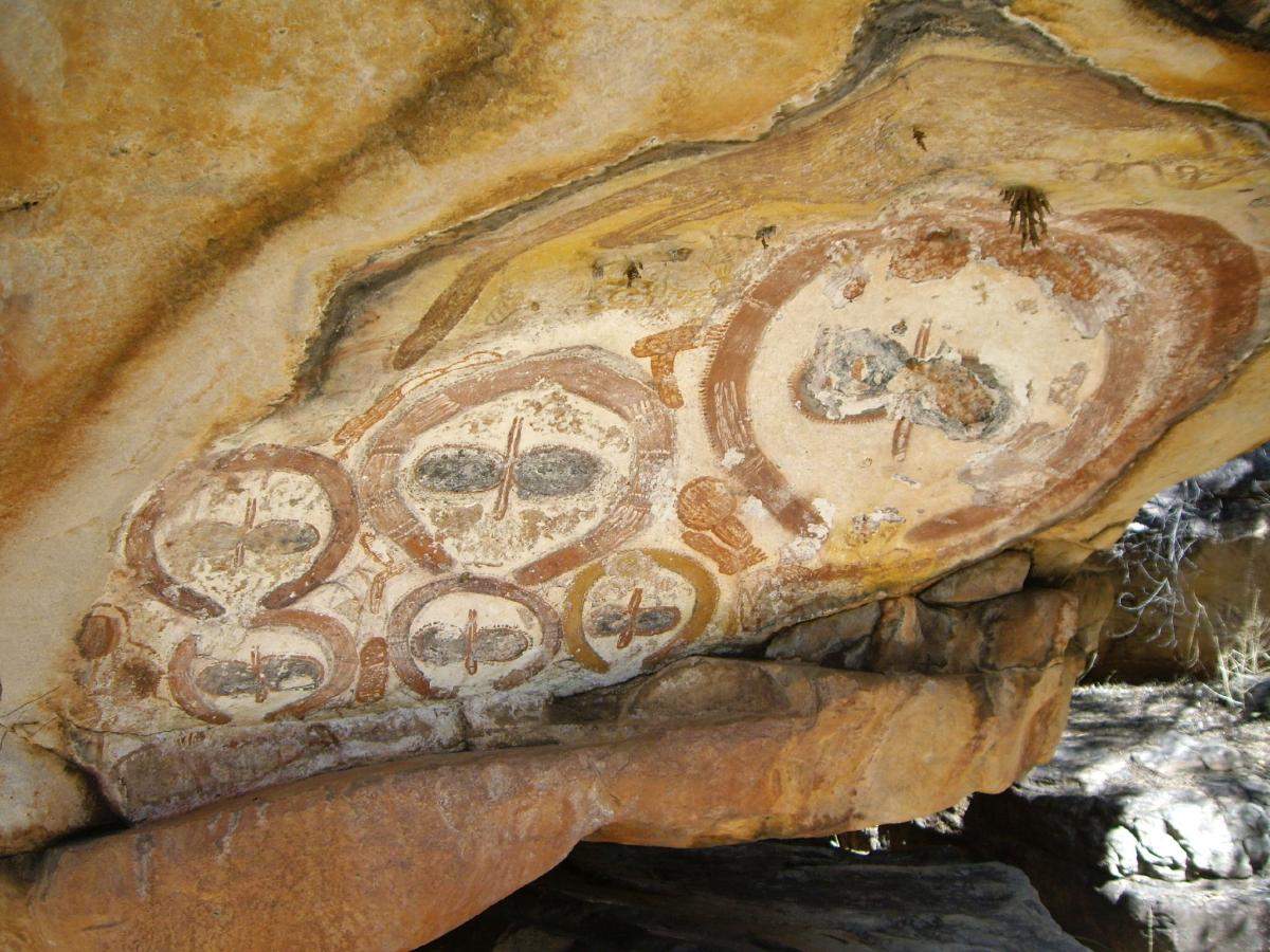 Những bức tranh hang động 4.000 năm tuổi của thổ dân ở Úc có thể thực sự mô tả người ngoài hành tinh?- Ảnh 3.