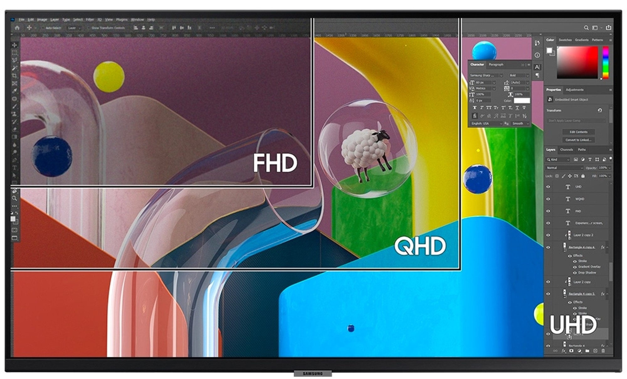 Samsung UR55 và Viewfinity S8: 2 mẫu màn hình đồ họa của Samsung dành cho người mới bắt đầu- Ảnh 1.