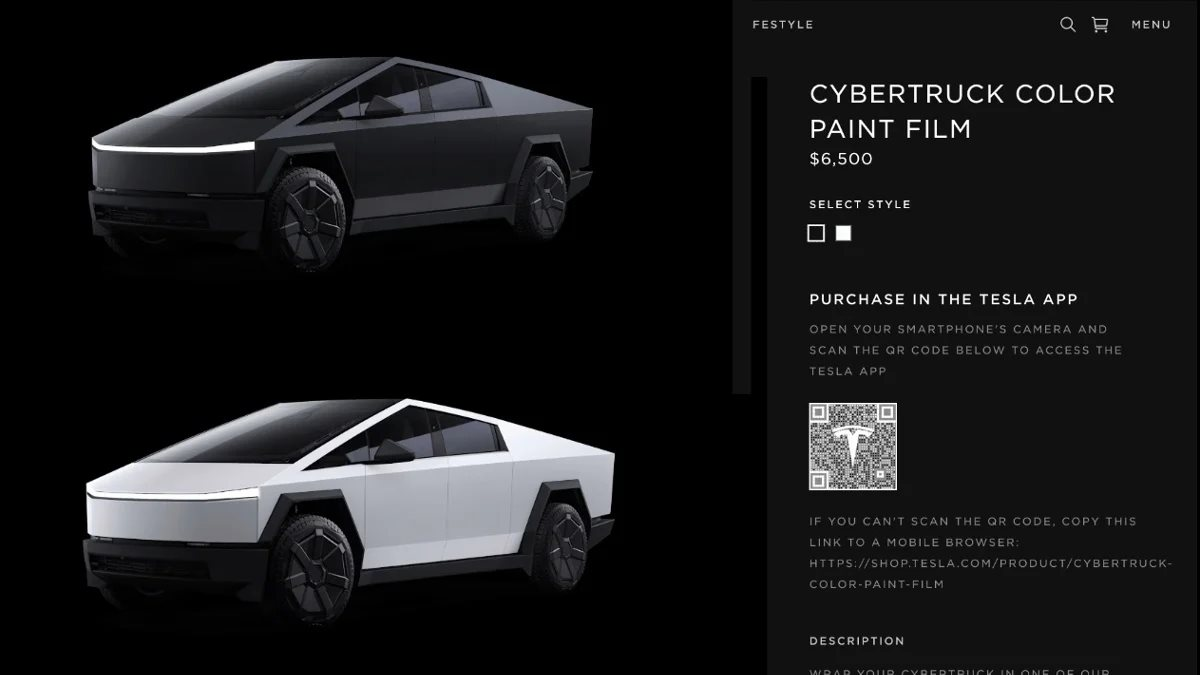 Muốn một màu sơn mới cho chiếc bán tải Tesla Cybertruck, người dùng phải chi ra khoản tiền lên tới 6.500 USD- Ảnh 2.