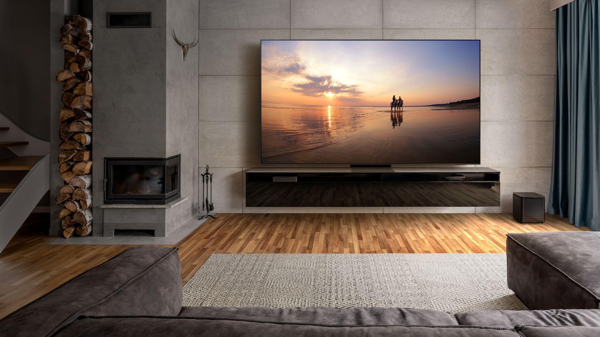 Triết lý thiết kế tối giản tạo nên trải nghiệm đắm chìm trên TV Samsung Neo QLED 8K 98 inch- Ảnh 1.