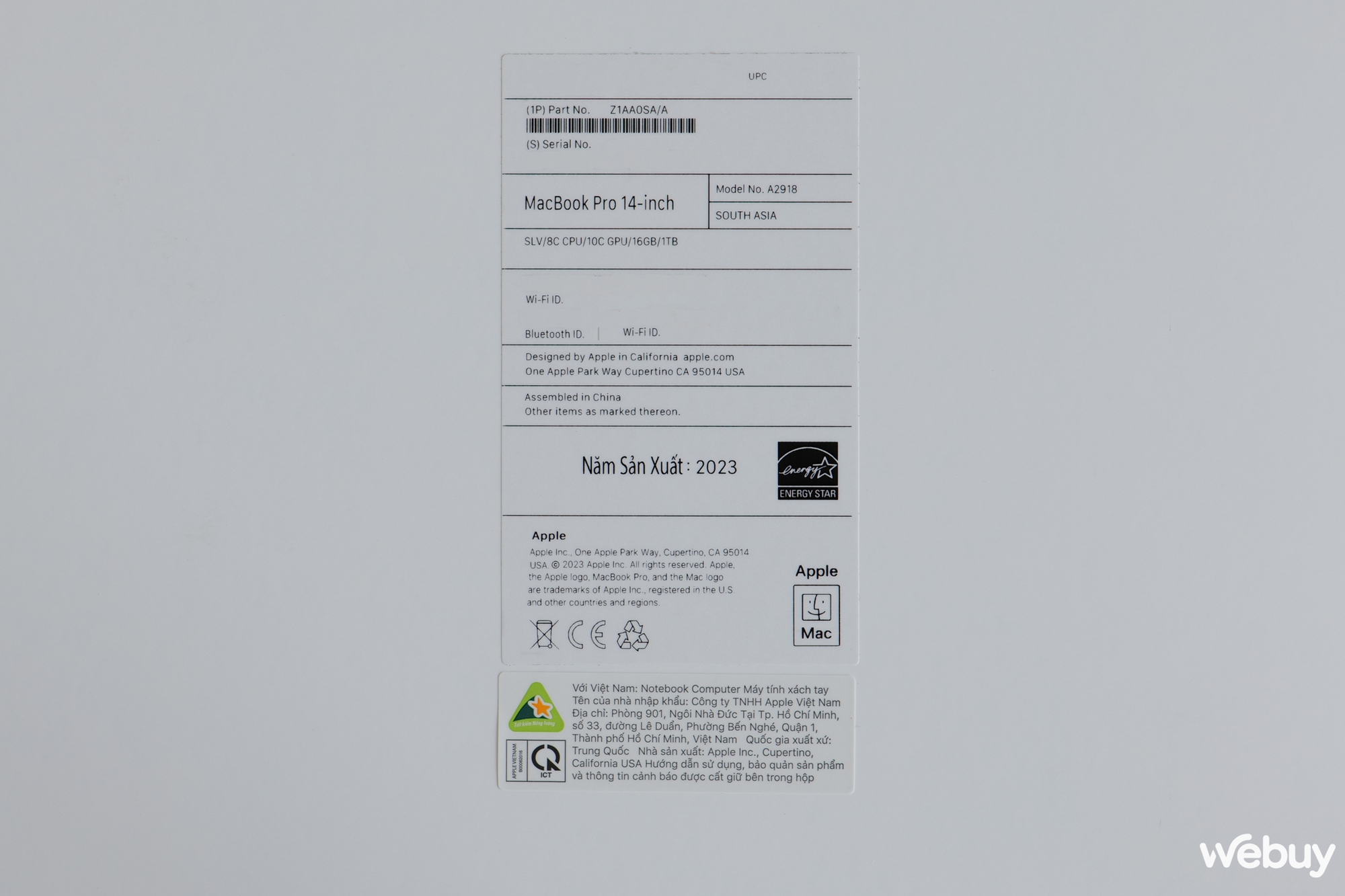 Mở hộp bộ đôi MacBook Pro M3 mới: Có thêm màu đen cực đẹp, hiệu năng vô đối, giá chính hãng từ 39.99 triệu đồng- Ảnh 3.