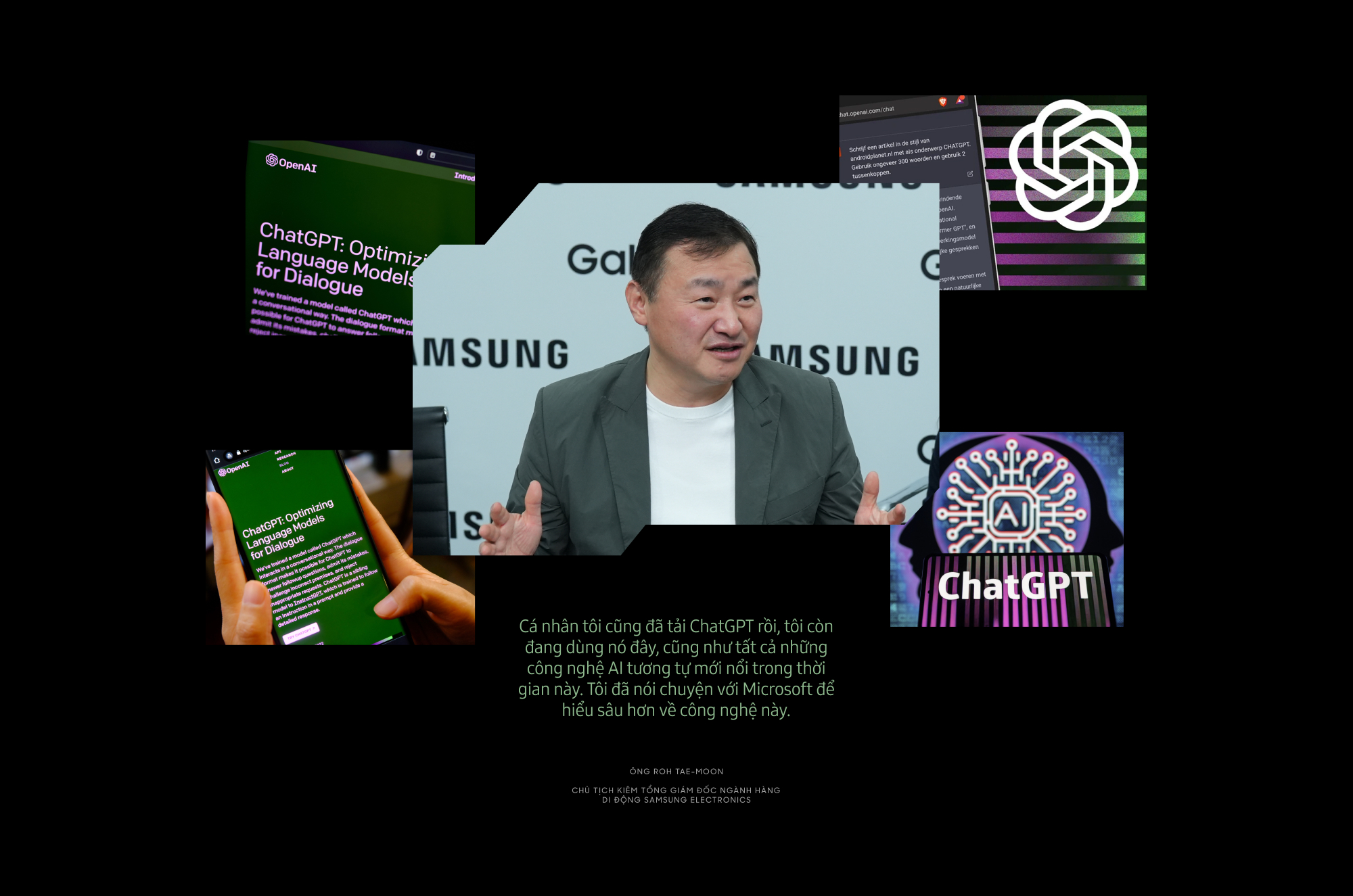 Trò chuyện với Chủ tịch trẻ nhất của Samsung về Chat GPT, những chiếc Galaxy S23 làm từ lưới đánh cá và sứ mệnh mới của tập đoàn - Ảnh 4.