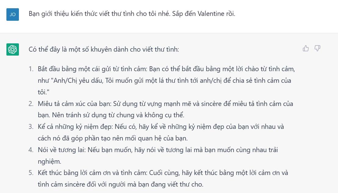 Ngại ngùng, lười suy nghĩ, nhiều đấng mày râu quyết định nhờ ChatGPT tỏ tình hộ trong ngày Valentine và cái kết không ngờ! - Ảnh 3.