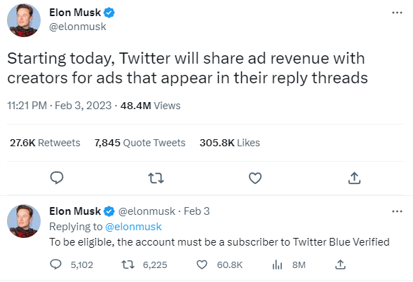 Elon Musk bất ngờ giới thiệu tính năng mới, biến Twitter thành đối thủ đáng gờm với YouTube và TikTok  - Ảnh 1.