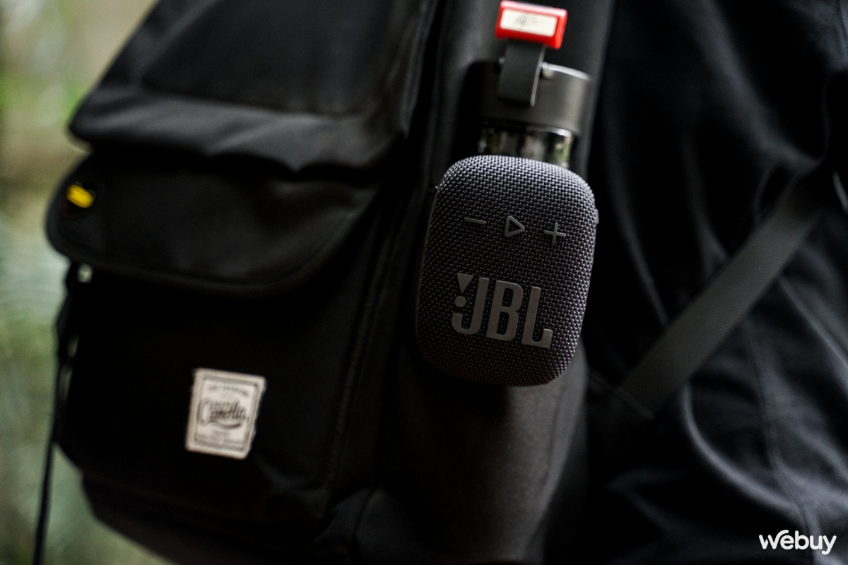 Dùng thử loa xe đạp JBL Wind 3S: Nhỏ mà “hát” to, 2 chế độ âm thanh, thêm ngàm kẹp siêu tiện - Ảnh 12.