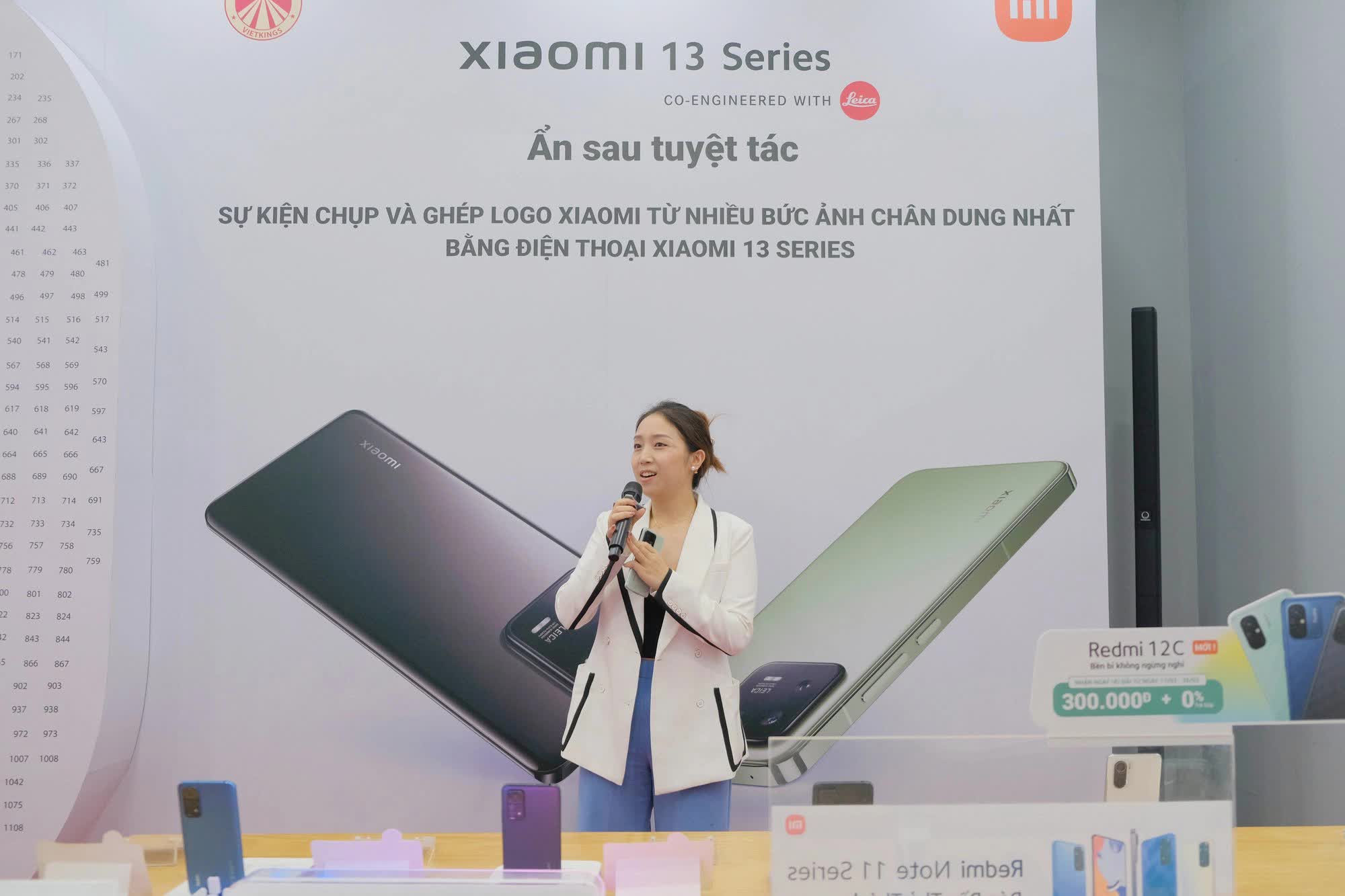 “Vui tới bến” như Xiaomi: Rủ Mi Fan chụp 1.300 tấm hình, tạo kỷ lục ghép logo “khủng” mừng Xiaomi 13 Series cháy hàng - Ảnh 4.
