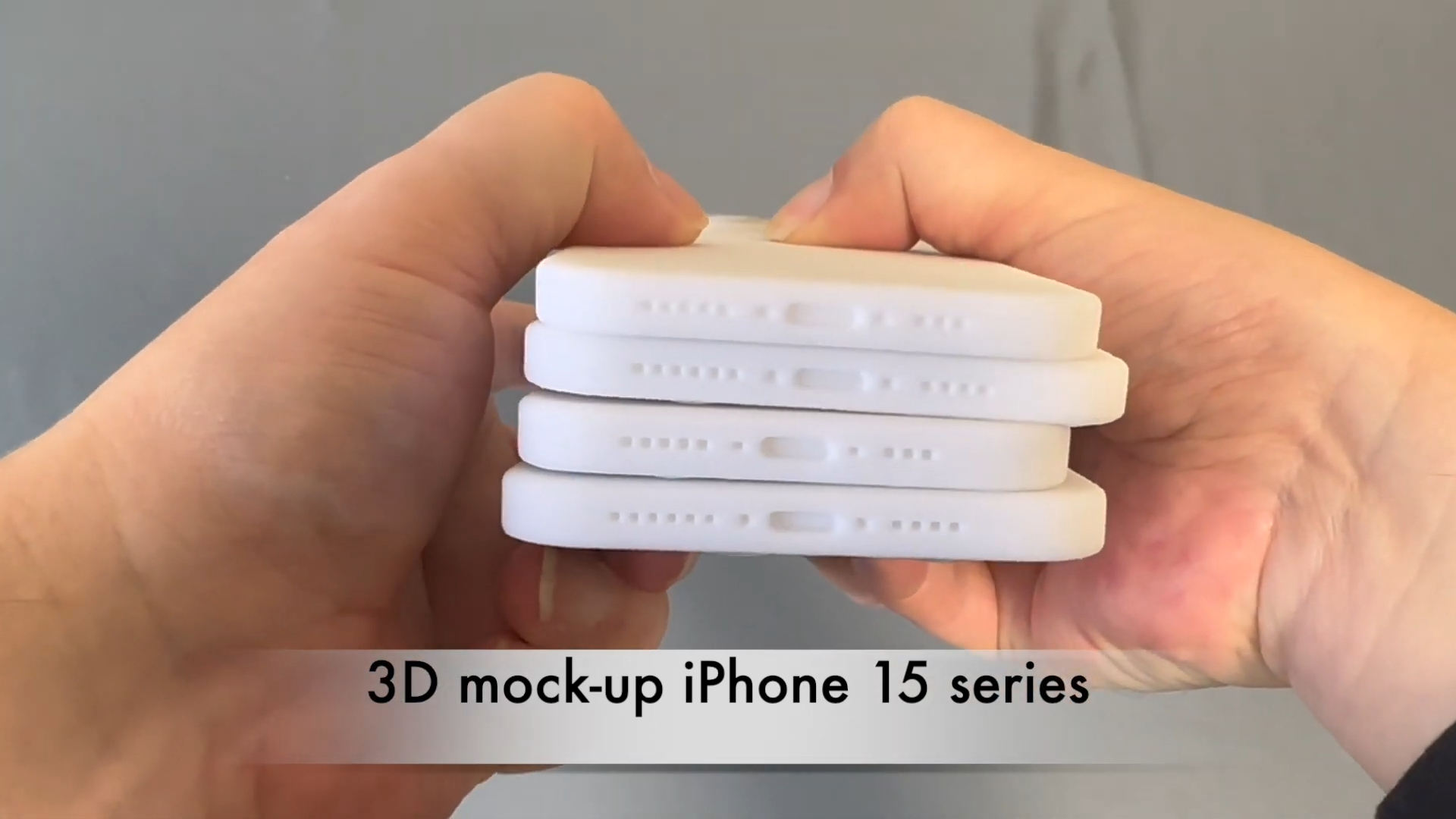 Mô hình bộ 4 iPhone 15 lần đầu xuất hiện thực tế: Viền siêu mỏng, chốt thiết kế siêu sang - Ảnh 11.
