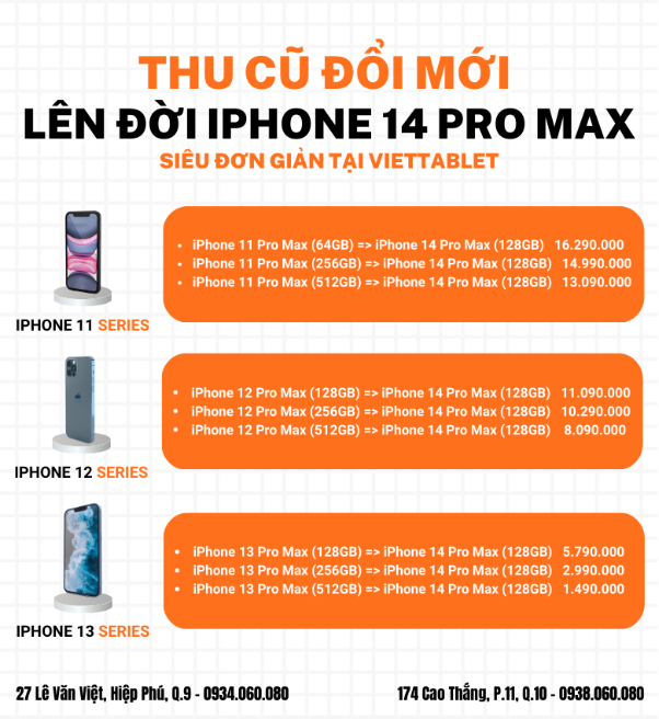 Thu cũ đổi mới, lên đời iPhone tại Viettablet: iPhone 11 Pro Max, 12 Pro Max giá quá tốt - Ảnh 6.