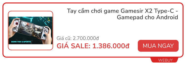 “Chiến” game trên điện thoại đã hơn với loạt phụ kiện đang sale đậm, món rẻ nhất chỉ 26.000đ - Ảnh 9.