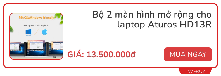 Biến laptop thành “máy cày tiền” xịn hơn chỉ với vài phụ kiện màn hình thông minh, không cần lắp đặt phức tạp này - Ảnh 2.