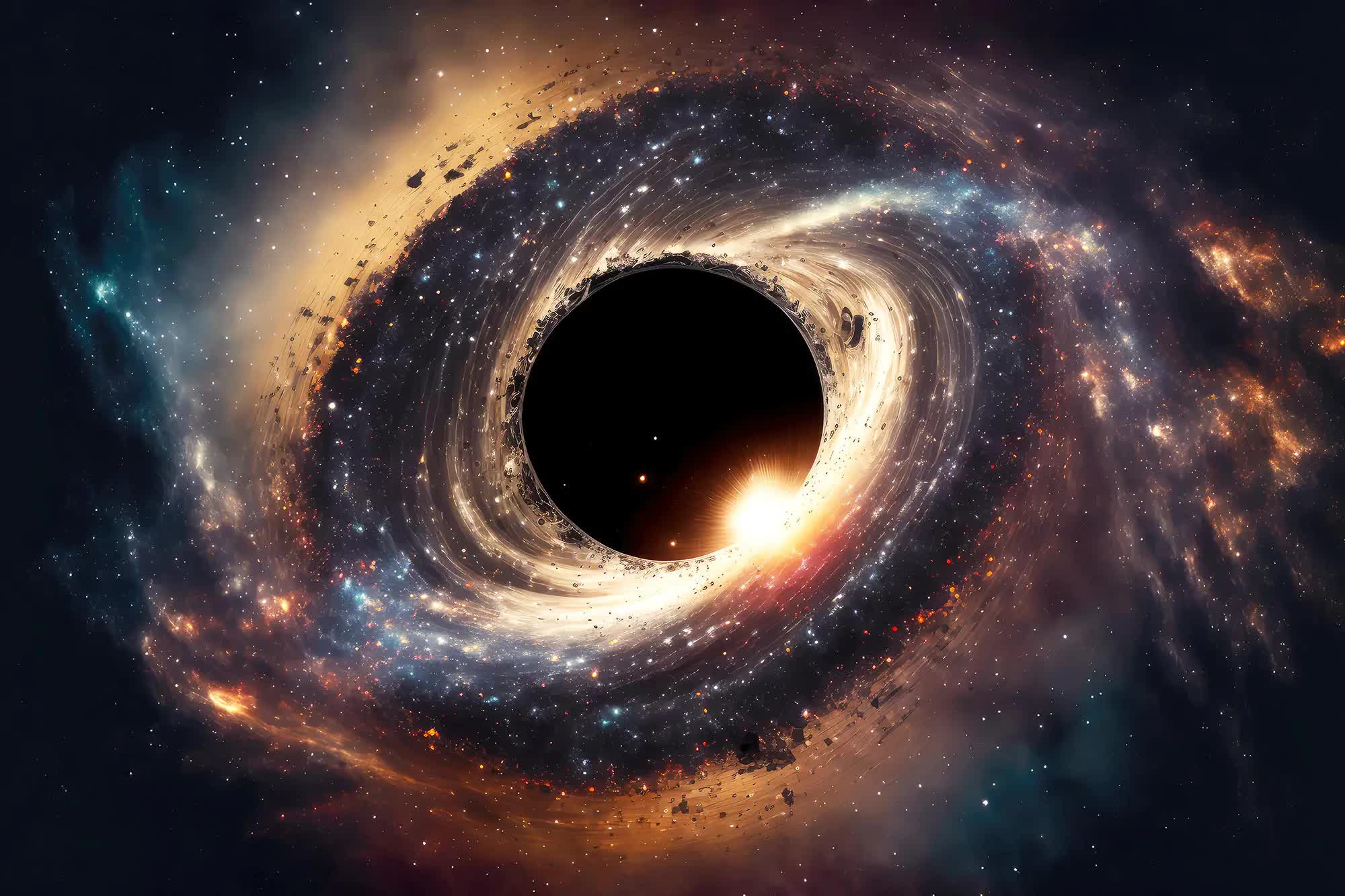 Dự đoán của Albert Einstein đã giúp giới thiên văn phát hiện một lỗ đen lớn hơn 30 tỷ lần so với Mặt Trời - Ảnh 2.