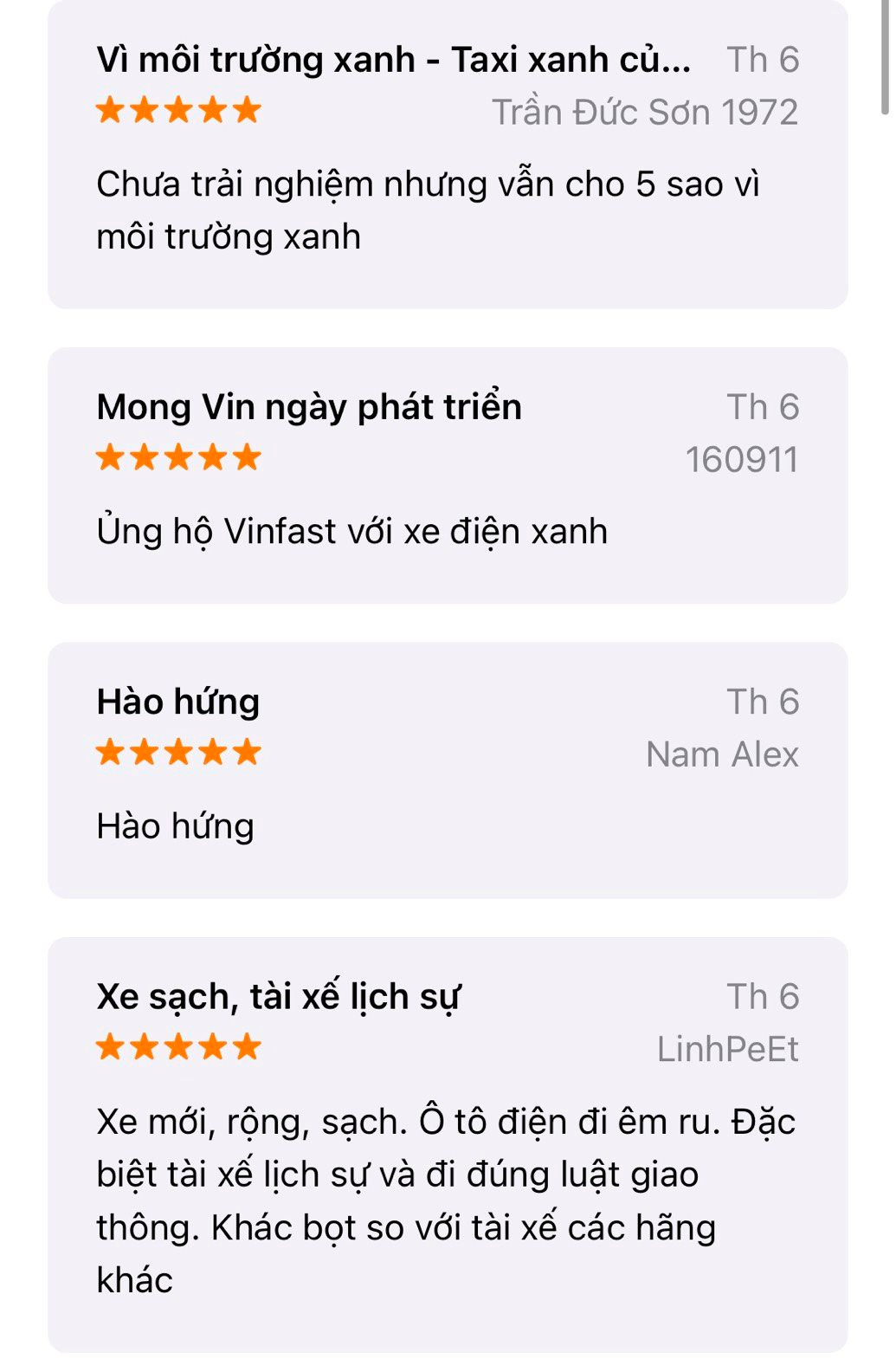 Người dùng đang đánh giá Taxi Xanh SM trên App Store ra sao: Có 1 tính năng khách hàng muốn bổ sung gấp! - Ảnh 3.