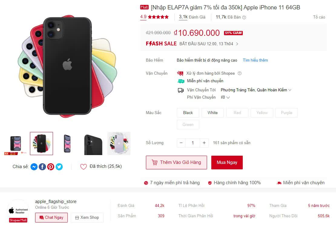Ini adalah model iPhone asli dengan penurunan harga yang belum pernah terjadi sebelumnya di Vietnam, hanya 10 juta VND untuk mendapatkan perangkat baru!  - Gambar 2.